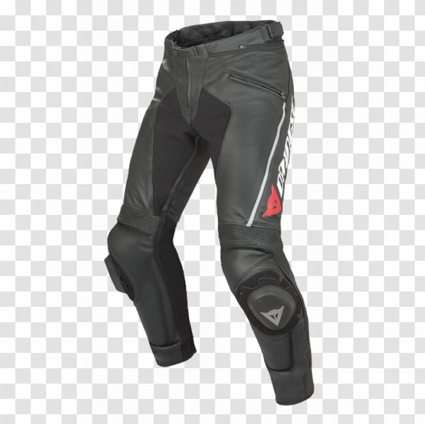 Dainese Pants Leather Motorcycle Jacket - Boot - Pant Transparent PNG