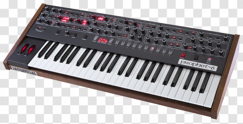 Sequential Circuits Prophet-5 Oberheim OB-Xa Sound Synthesizers Analog Synthesizer Keyboard Transparent PNG