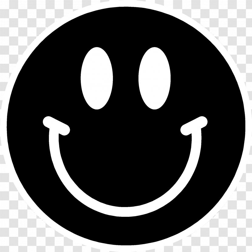 Smiley Black And White Emoticon Clip Art - Facial Expression - Face Transparent PNG