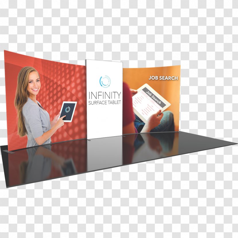 Trade Show Display Banner Textile - Exhibition - Booth Transparent PNG