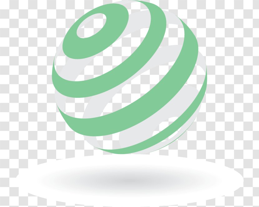 Logo Circle Font - Green Transparent PNG