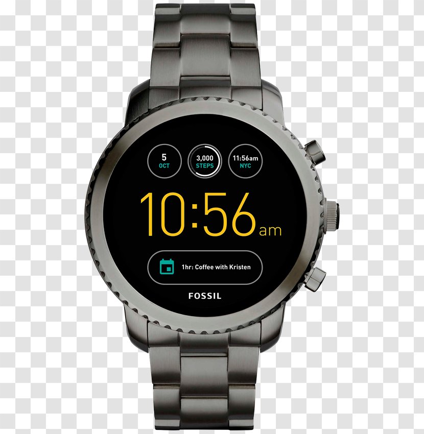 Fossil Q Explorist Gen 3 Smartwatch Group Venture - Clothing - Smartphone Watches Transparent PNG