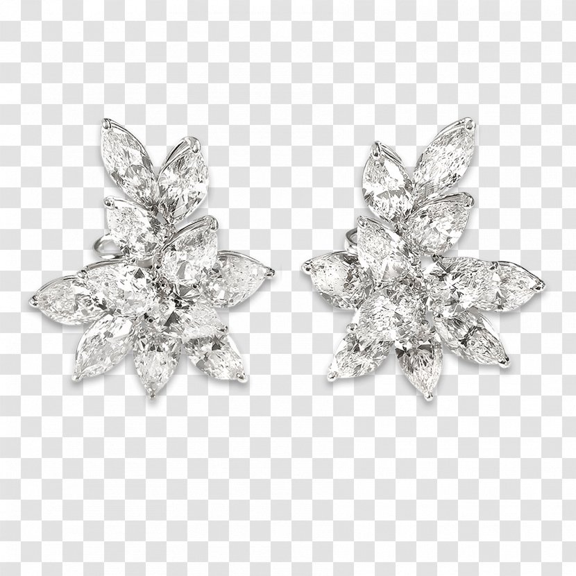 Earring Diamond Jewellery Cubic Zirconia Gemstone - Color Transparent PNG