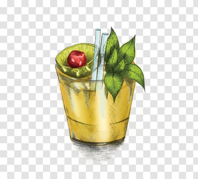 Cocktail Garnish Mai Tai Mint Julep Falernum - Party Transparent PNG