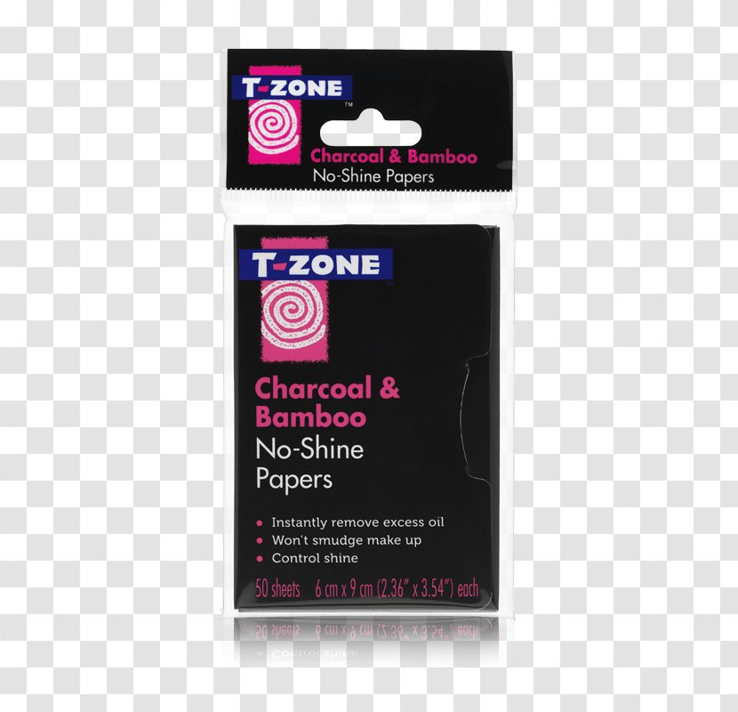 Paper Bamboo Charcoal T-Zone - Coal Transparent PNG