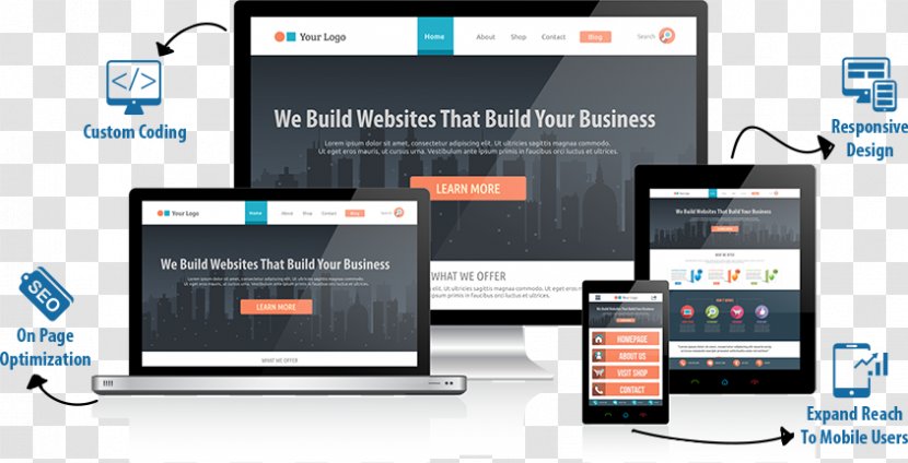 Web Development Responsive Design IOM Partners - Business - Houston Design, SEO Search Engine OptimizationOne Page Brochure Transparent PNG