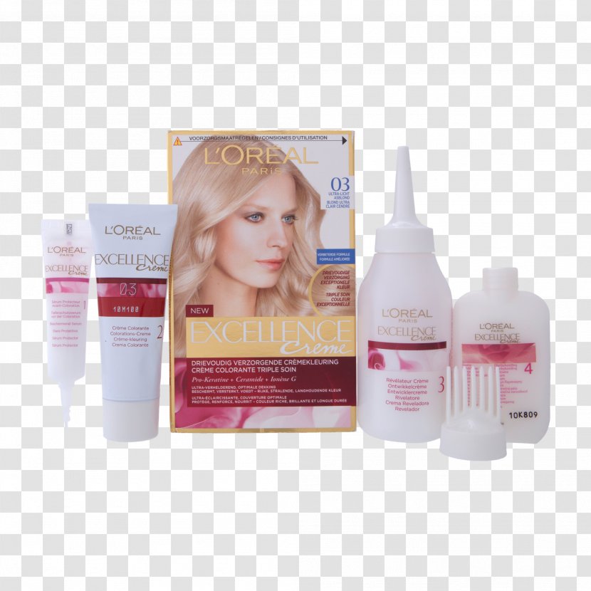 Cream Lotion Hair Coloring LÓreal Human Color - L'Oréal Transparent PNG