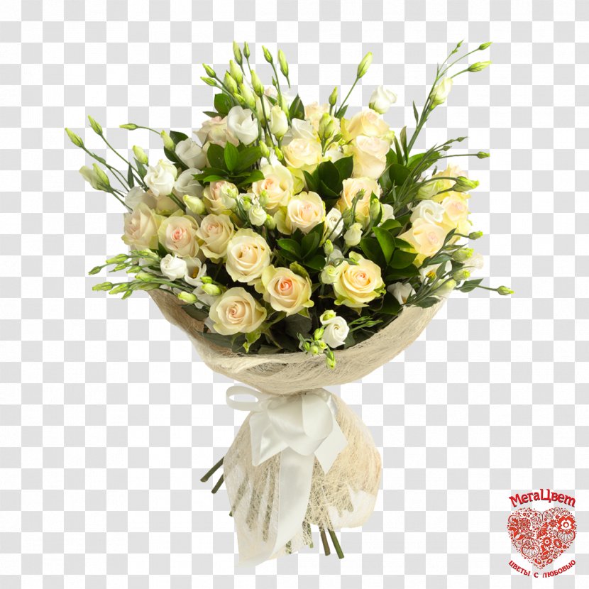 Flower Bouquet Cut Flowers Floral Design Garden Roses - Flowering Plant - Of Transparent PNG