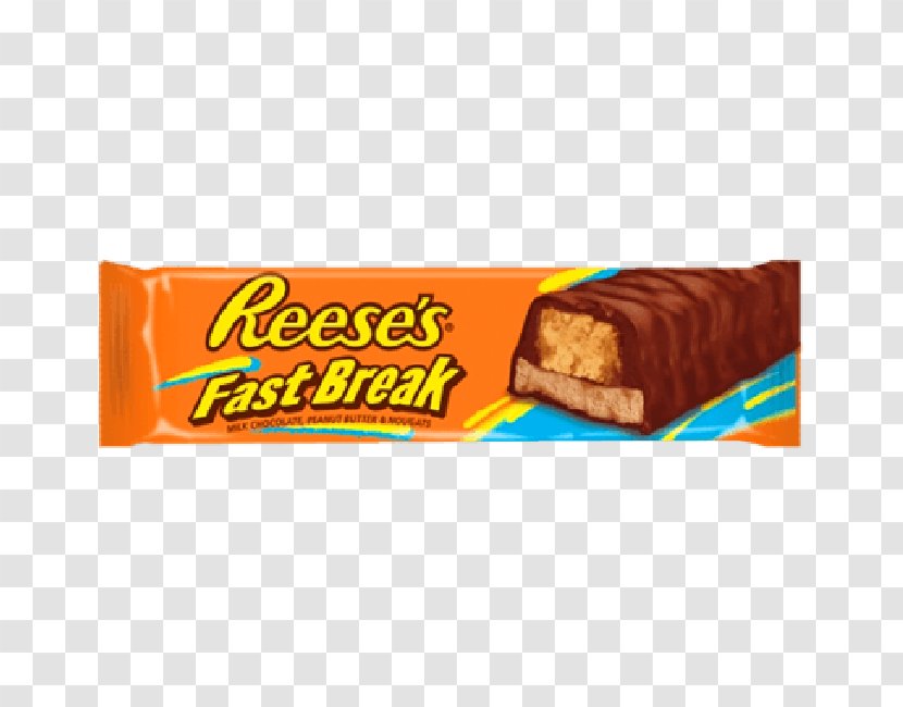 Chocolate Bar Reese's Fast Break Peanut Butter Cups Candy Reeses Break, King Size - Tree - 3.5 Oz BarCandy Transparent PNG