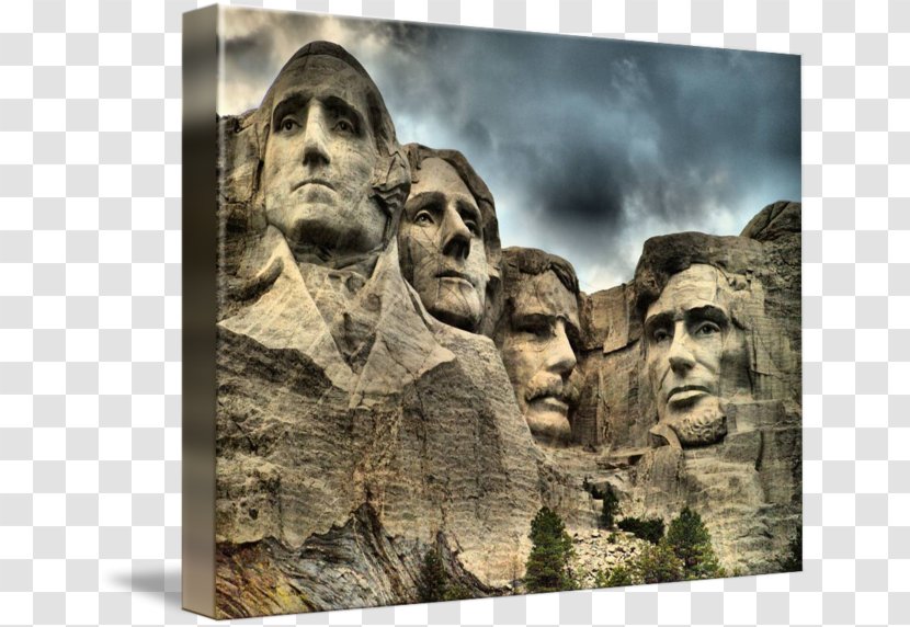 Mount Rushmore National Memorial Sculpture Stone Carving Ancient History Archaeological Site Transparent PNG