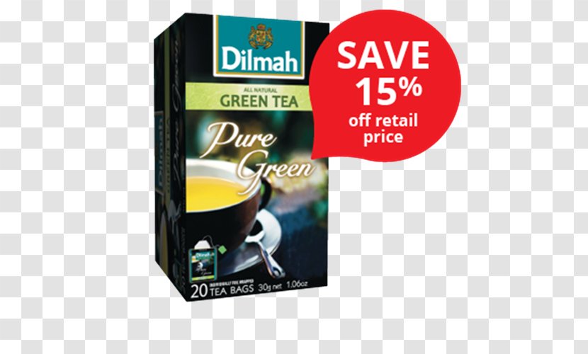 Green Tea Dilmah Plant Instant Coffee - Pure Transparent PNG