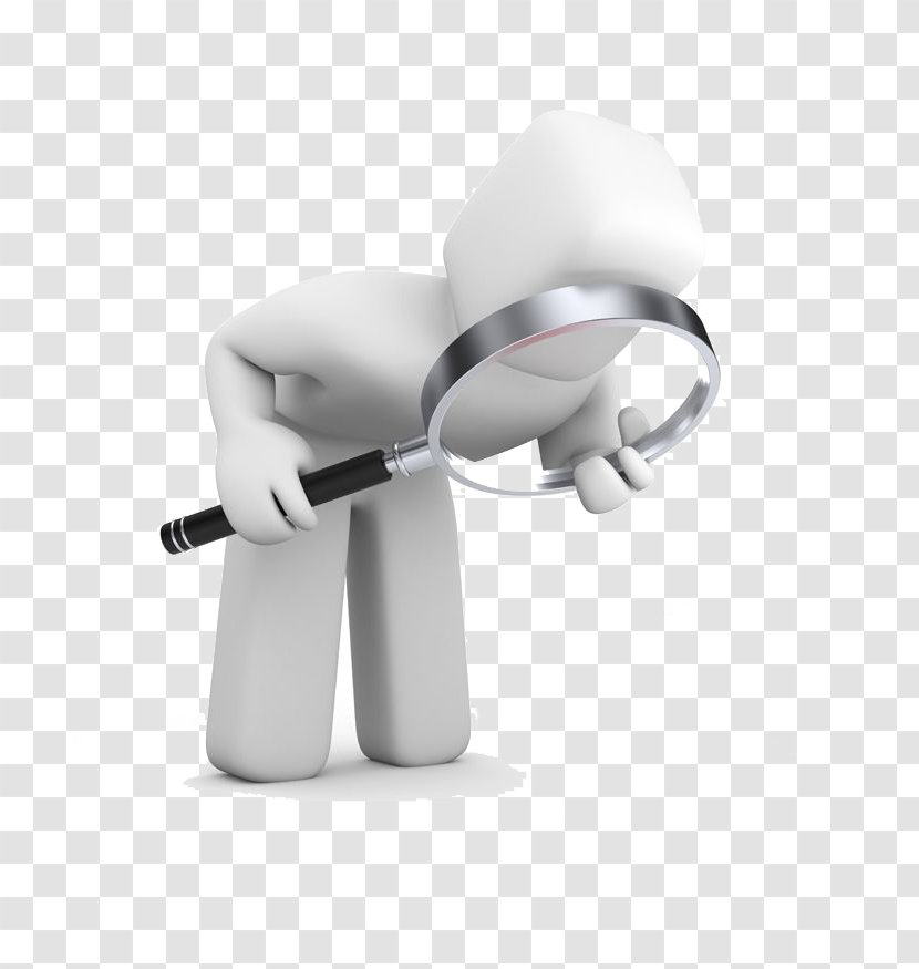 PeopleSearches.com Website Download Clip Art - Project - Holding The Magnifying Glass Of Villain Transparent PNG