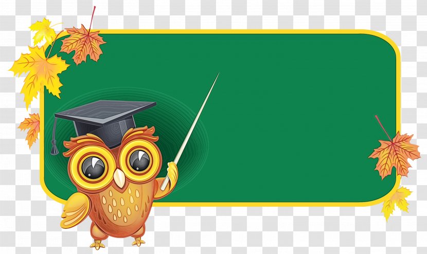 Clip Art Owl School Image - Graduation Ceremony - Royalty Payment Transparent PNG