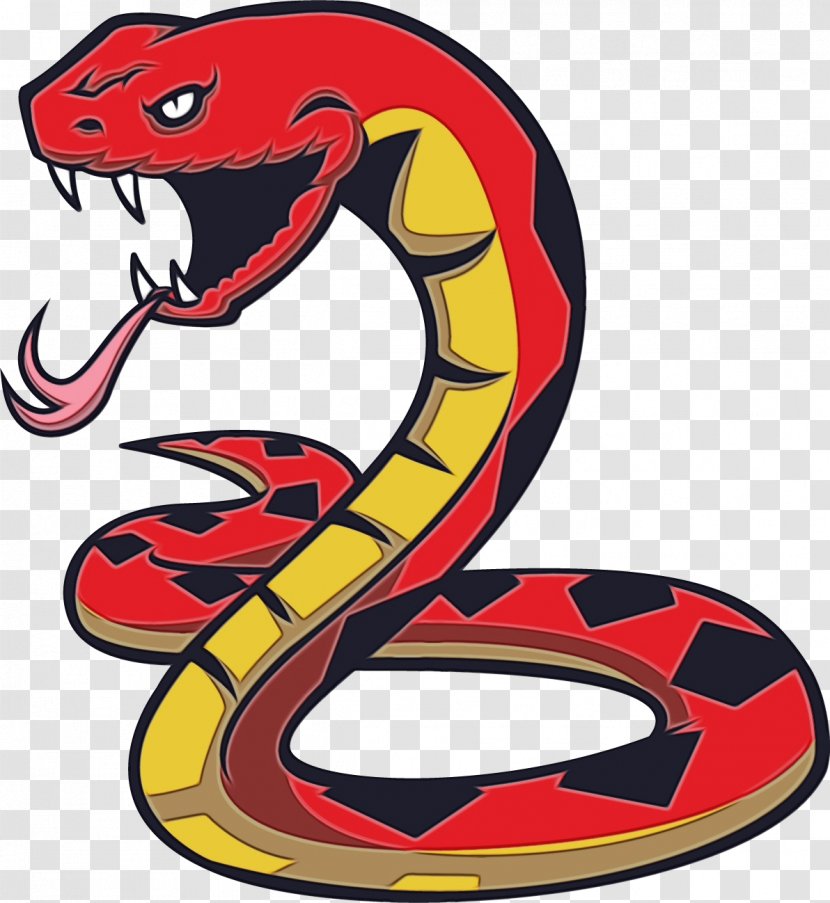 Snake Cartoon - Redbellied Black - Elapidae Scaled Reptile Transparent PNG