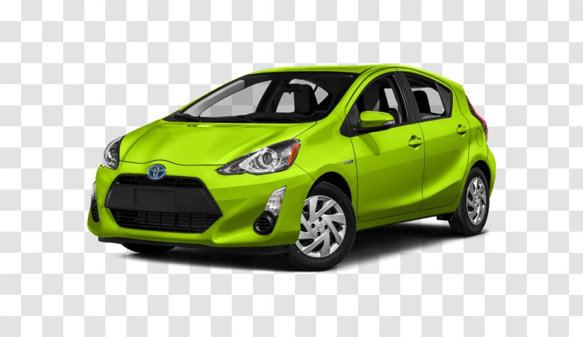 2015 Toyota Prius C Two Car One Front-wheel Drive - Fuel Economy In Automobiles Transparent PNG