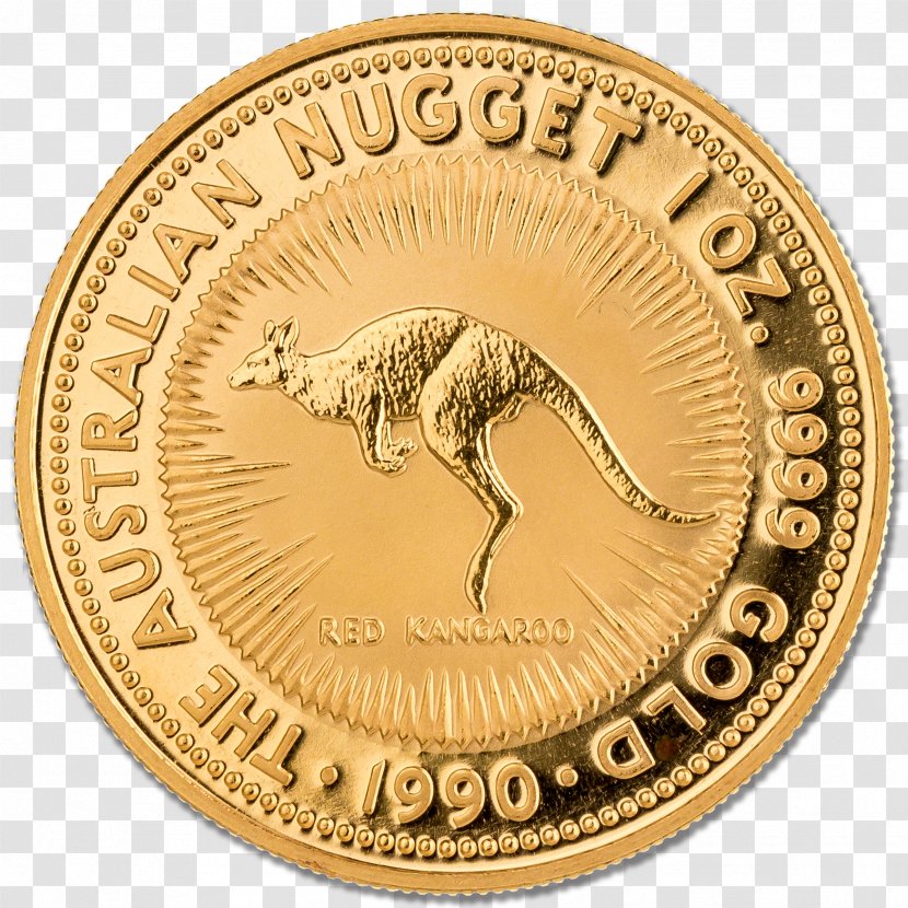 Perth Mint Coin Australian Gold Nugget - Coins Transparent PNG