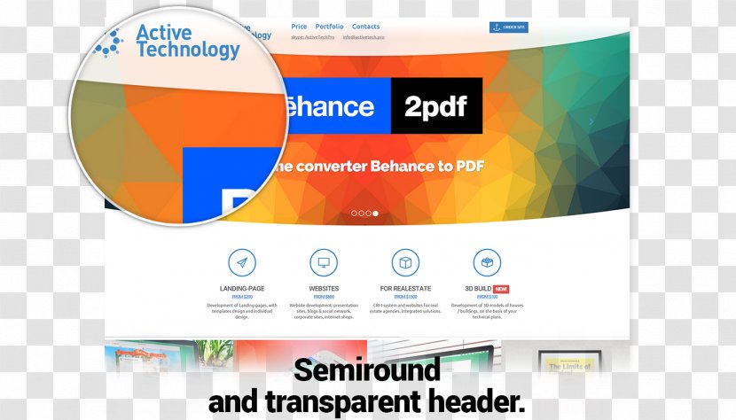 Brand Logo Display Advertising Font - Design Transparent PNG