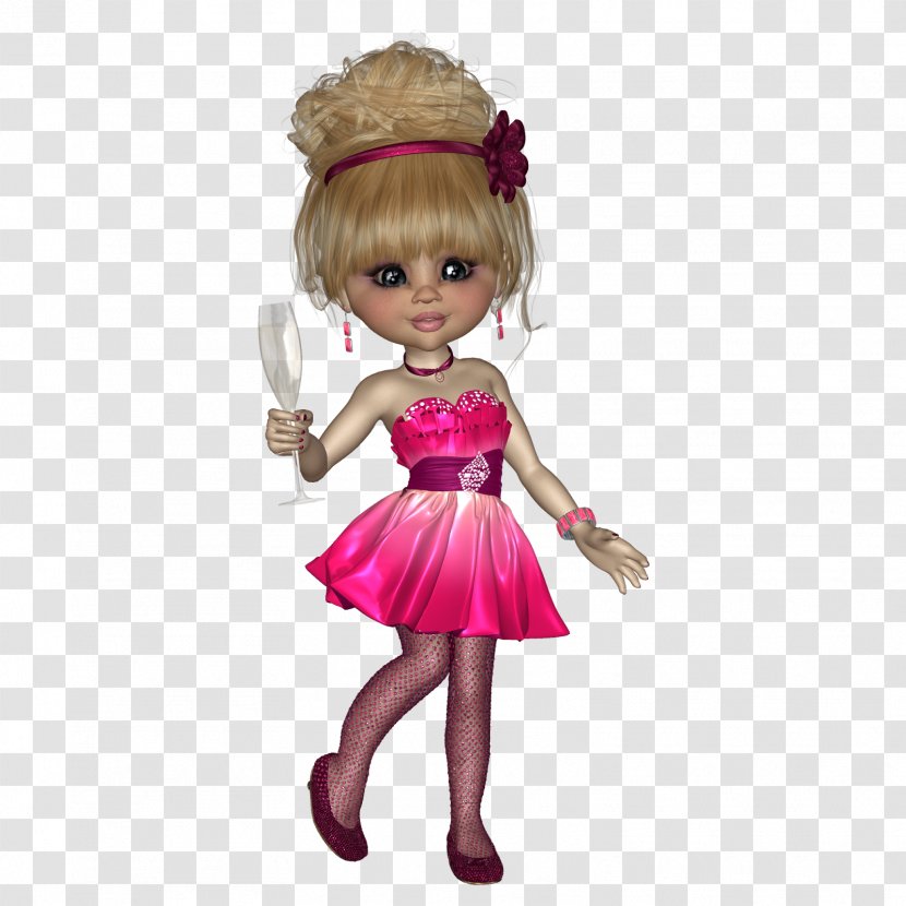 Toddler Brown Hair Character Barbie Transparent PNG