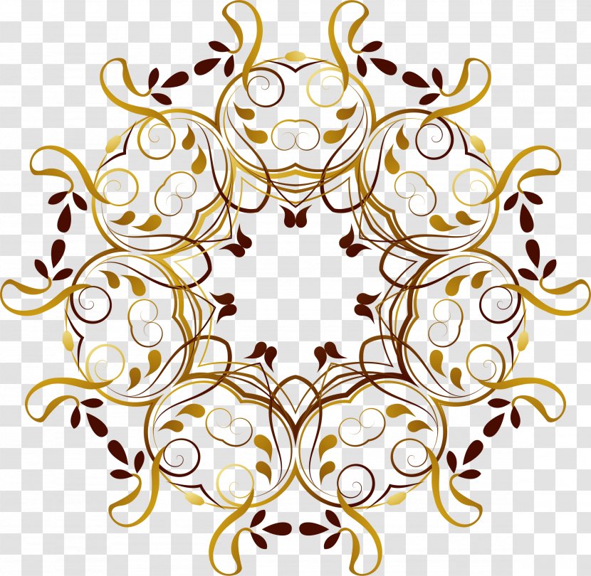 Floral Design Clip Art - Flower - Hand-painted Decorative Borders Transparent PNG