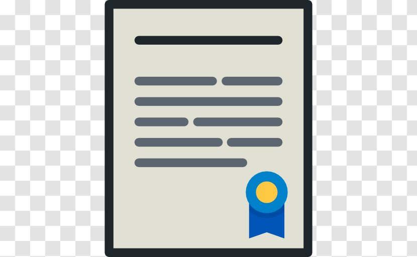 Client Certificate - Rectangle - Color Transparent PNG