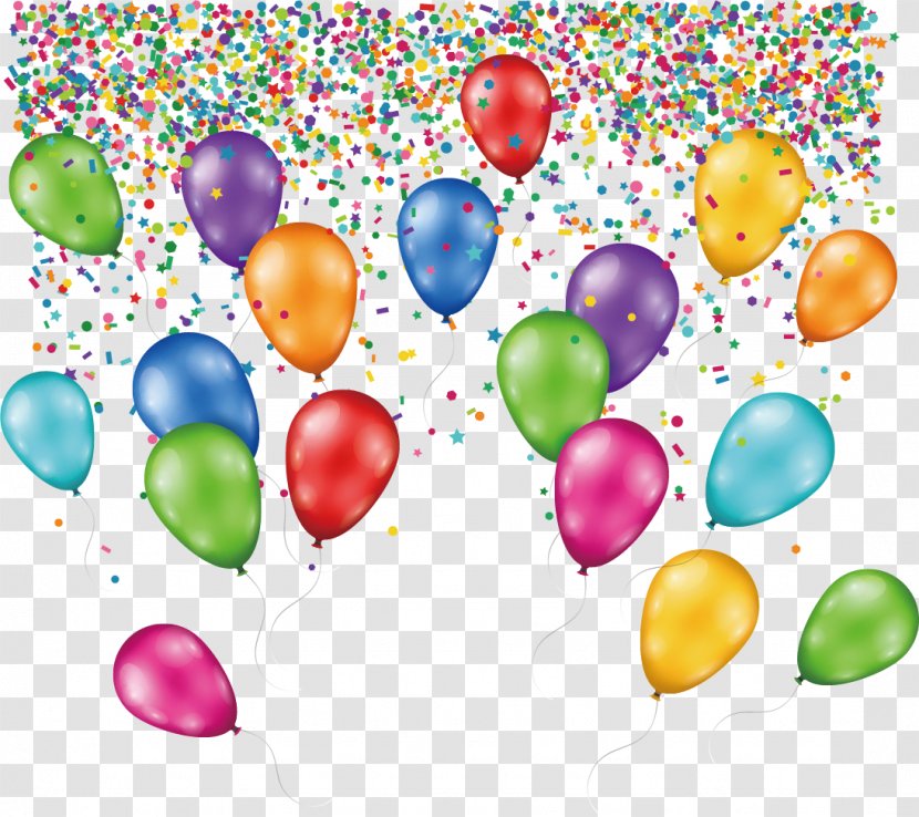 Birthday Cake Balloon - Creative Transparent PNG