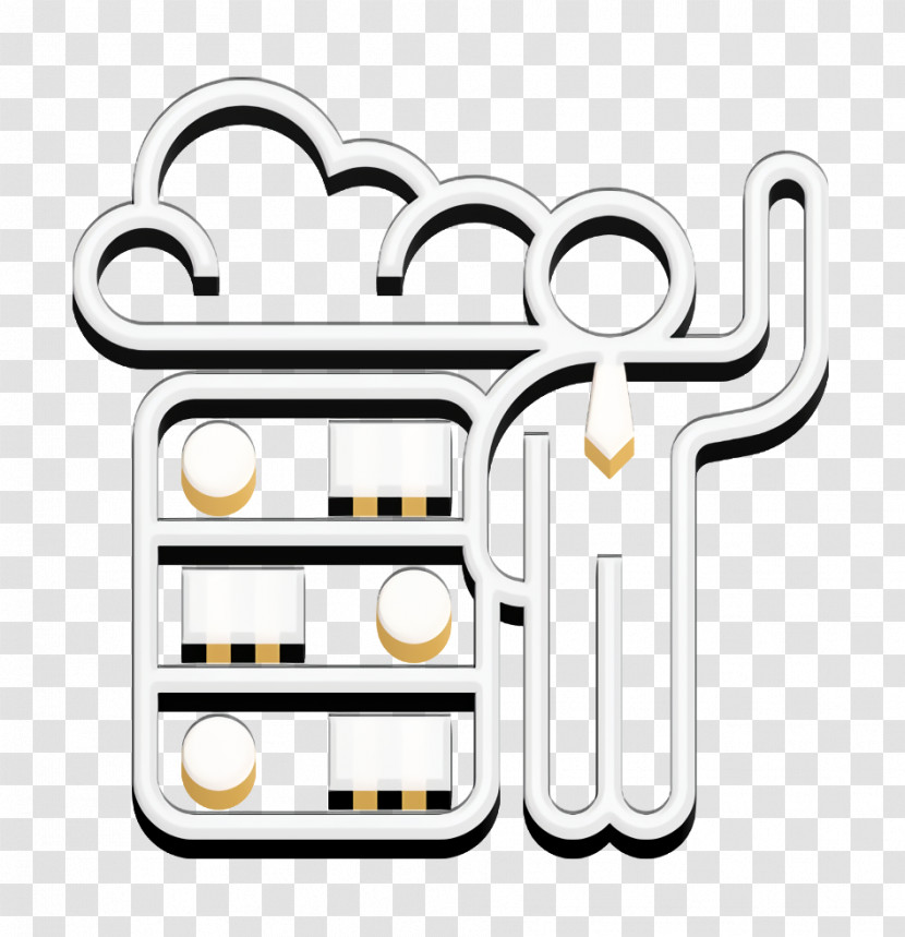 Infrastructure Icon Cloud Icon Cloud Service Icon Transparent PNG