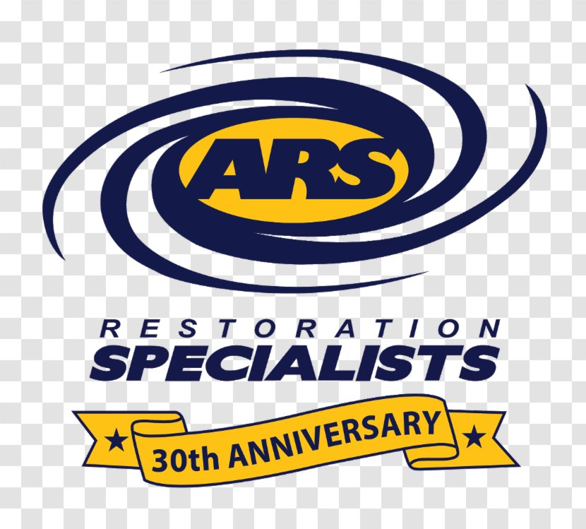 ARS Restoration Specialists Crisis Management Training Sponsor Logo Brand - Yellow - Assisted Living Country Club Colorado Springs Transparent PNG