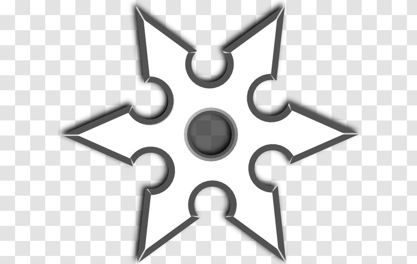 Shuriken Ninja Clip Art - Symmetry - Star Cliparts Transparent PNG