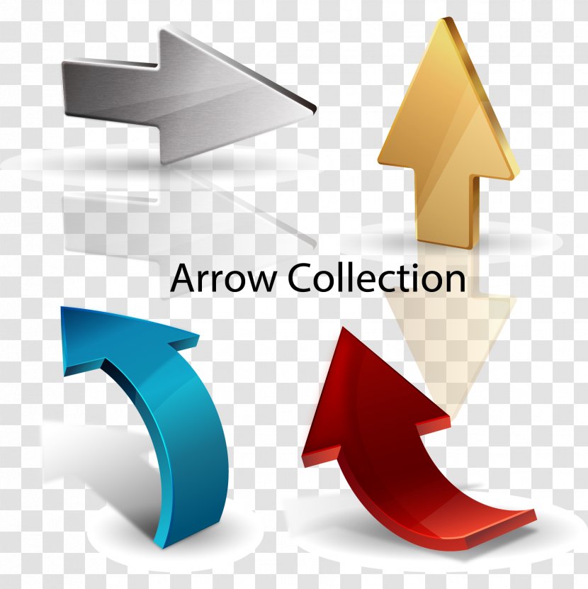 Arrow Euclidean Vector Download - Diagram - Crystal Direction Arrows Transparent PNG