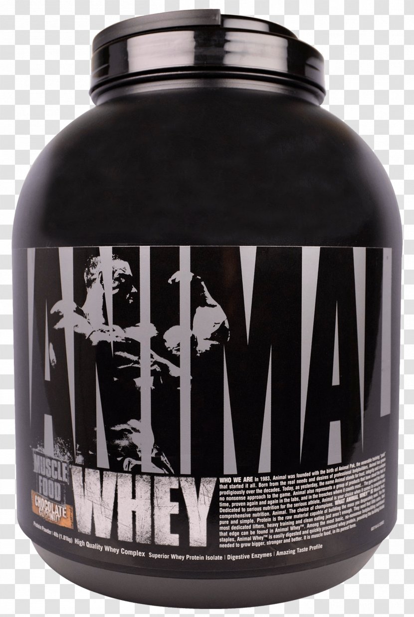 Whey Protein Isolate Dietary Supplement - Bodybuilding - Cookies And Cream Transparent PNG