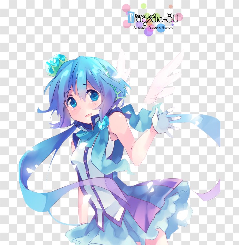 Aoki Lapis Lazuli Vocaloid Drawing - Heart - Hatsune Miku Transparent PNG