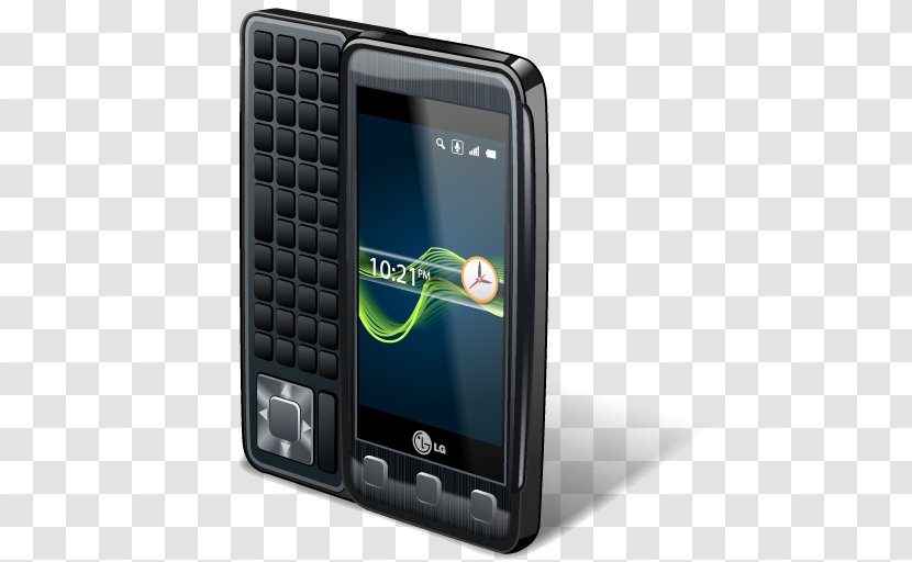 HTC Evo 4G Smartphone Telephone Android - Portable Media Player - Mobile Search Box Transparent PNG