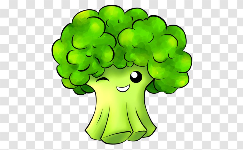 Broccoli Clip Art Vegetable Cauliflower Image - Kawaii Transparent PNG