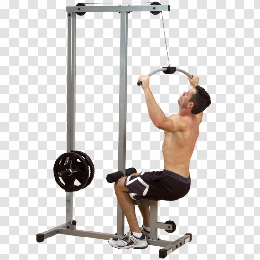 Pulldown Exercise Row Physical Equipment Fitness Centre - Frame - Barbell Transparent PNG