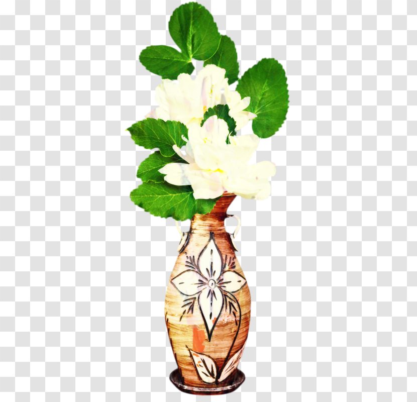 Vase Flowerpot Clip Art - Rose - Floral Design Transparent PNG