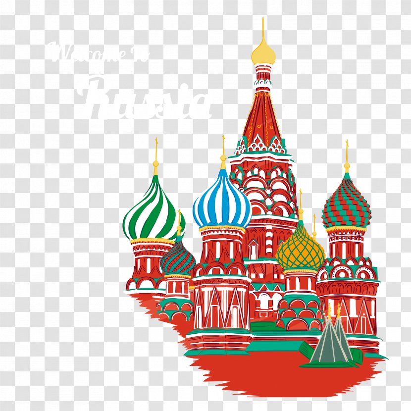 Moscow ATLANTIS TRAVEL Doo English Russian Spanish - Pattern - Russia Illustration Transparent PNG