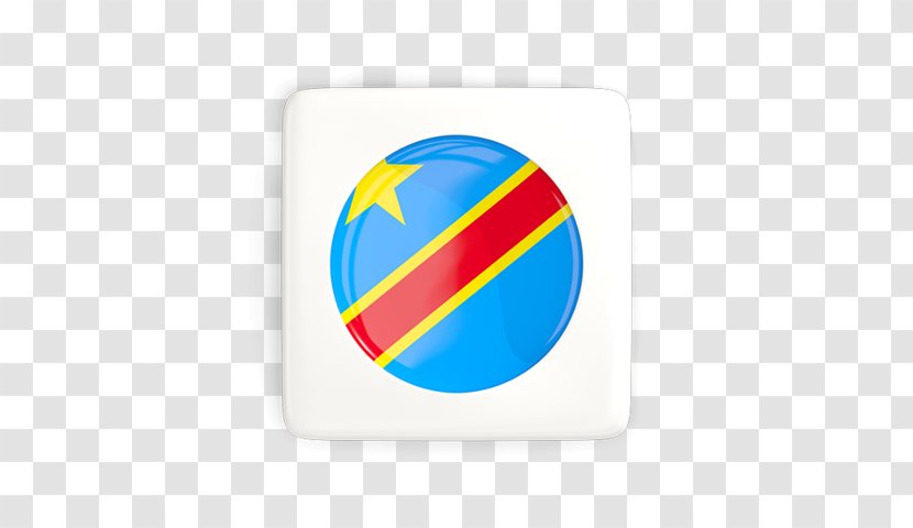 Flag Of The Democratic Republic Congo Republican Democracy - Tactile Transparent PNG