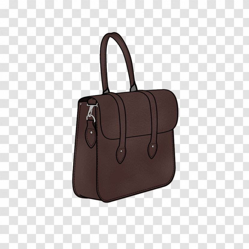 Handbag Leather Baggage Satchel - Will Goods - Walnut Bags Transparent PNG