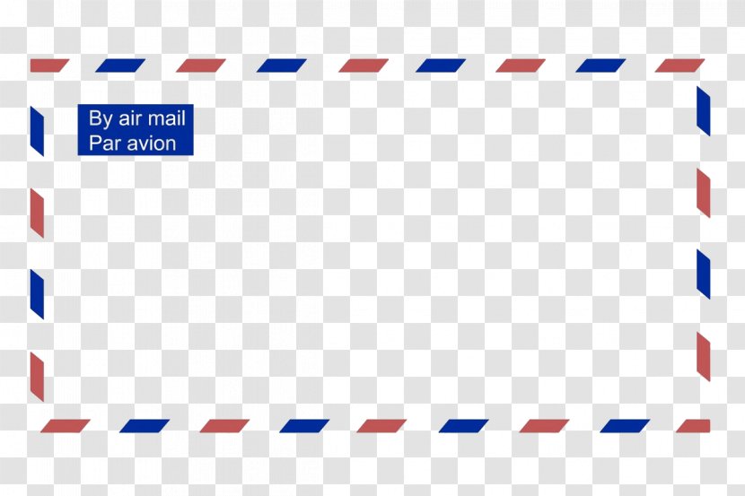 Letter Paper Envelope Airmail Writing - Area - Element Transparent PNG