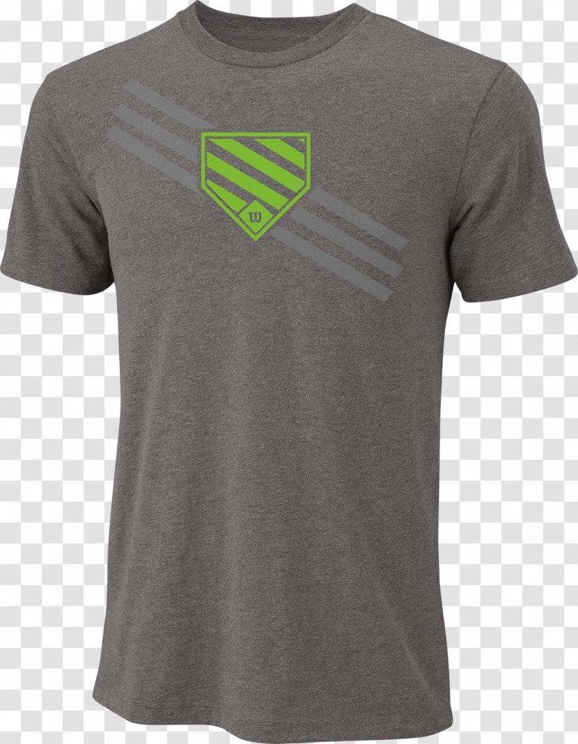 T-shirt Green Sleeve Neck - Active Shirt Transparent PNG
