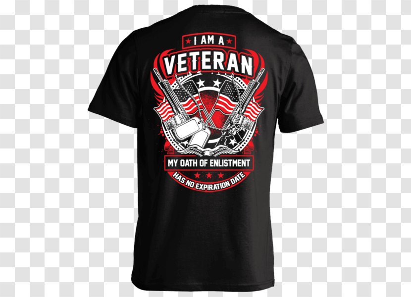 T-shirt United States Veteran Military - Soldier Transparent PNG