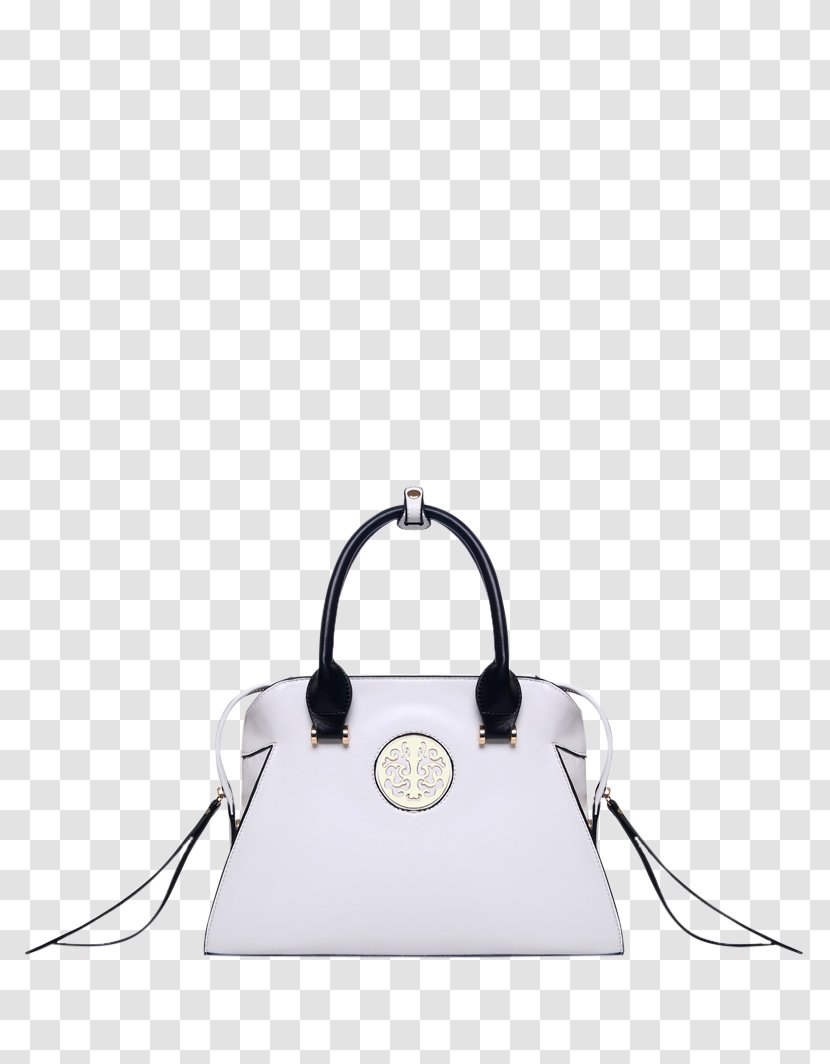 Handbag White Tote Bag - Black - Leather Hoodie Transparent PNG