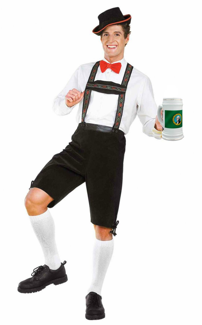 Oktoberfest Germany Costume Lederhosen Dirndl Transparent PNG