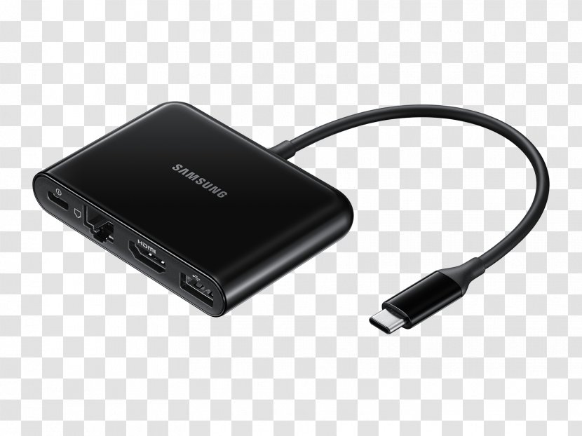 USB-C HDMI Samsung EE-P5000BBEGWW USB 3.0 Type-C Black Interface Hub Adapter - Technology - Usb Transparent PNG
