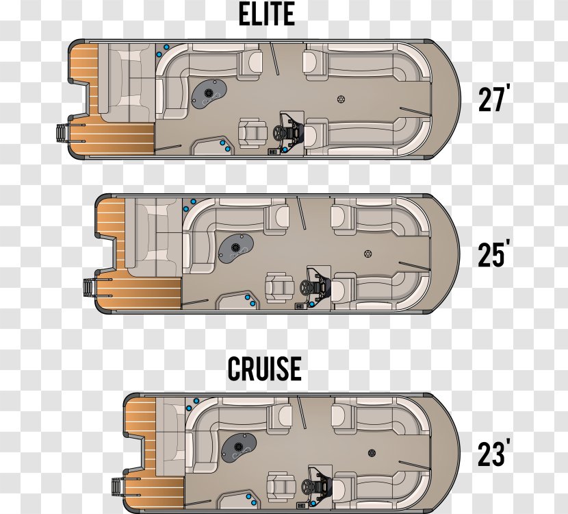 Product Design Material Line Vehicle Angle - Pontoon Boat Transparent PNG