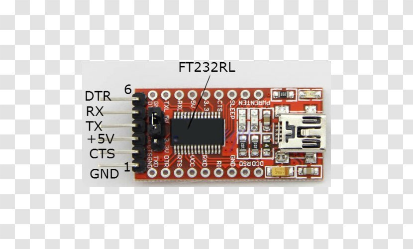 FTDI USB Adapter Arduino - Electronic Instrument Transparent PNG