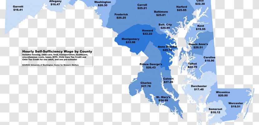 Maryland Blank Map Drawing - Water Transparent PNG
