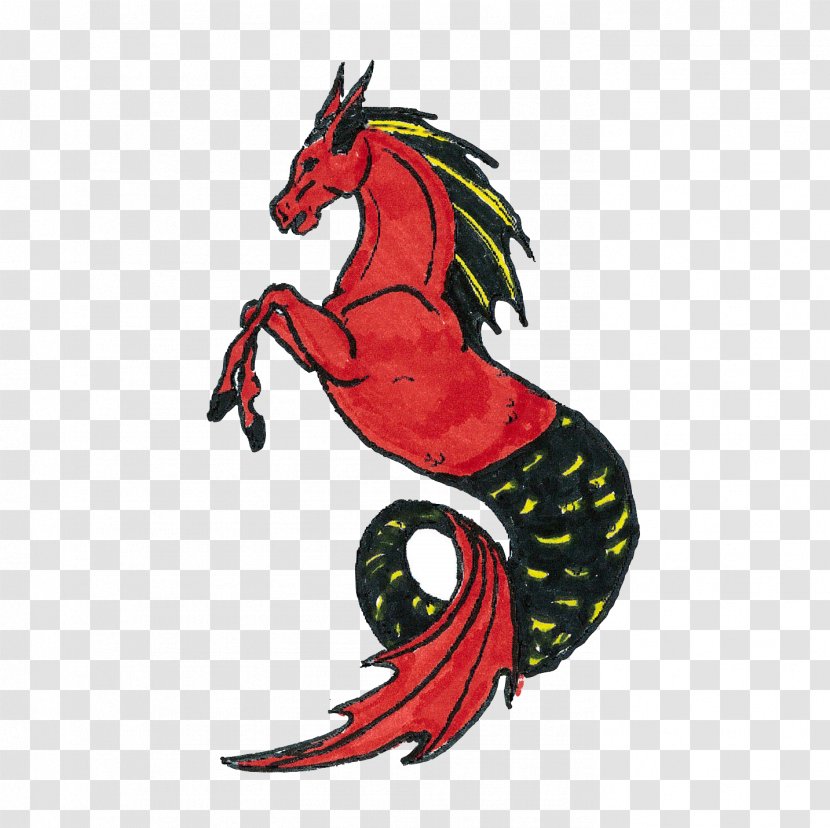 Argent Azure Gules Art - Cartoon - Seahorse Transparent PNG