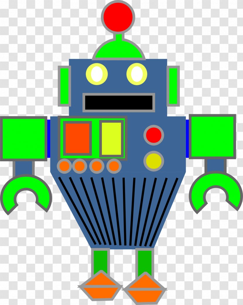 Clip Art Product Design Line - Area - Robot Clipart Transparent PNG