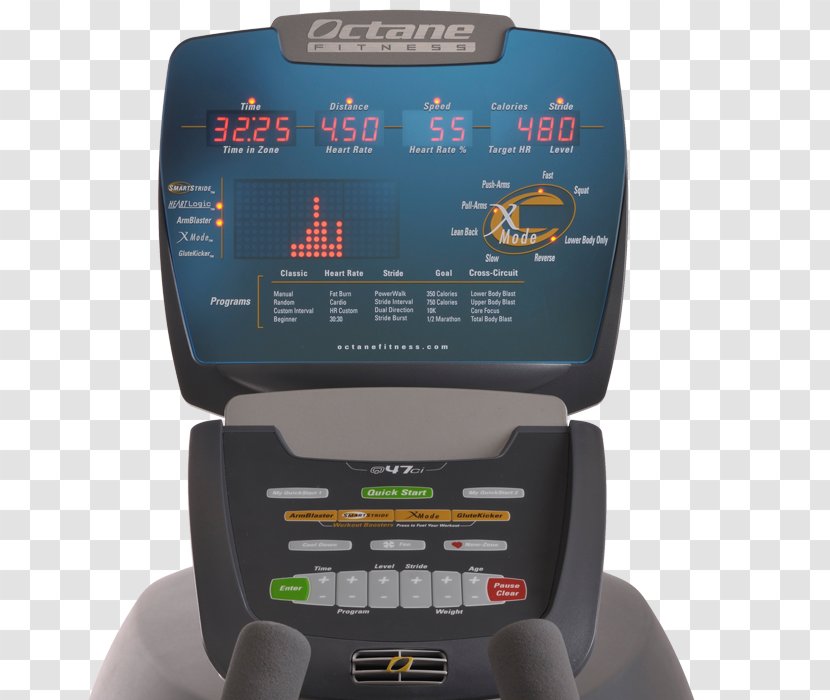 Elliptical Trainers Exercise Machine Fitness Centre Physical - Octane Transparent PNG